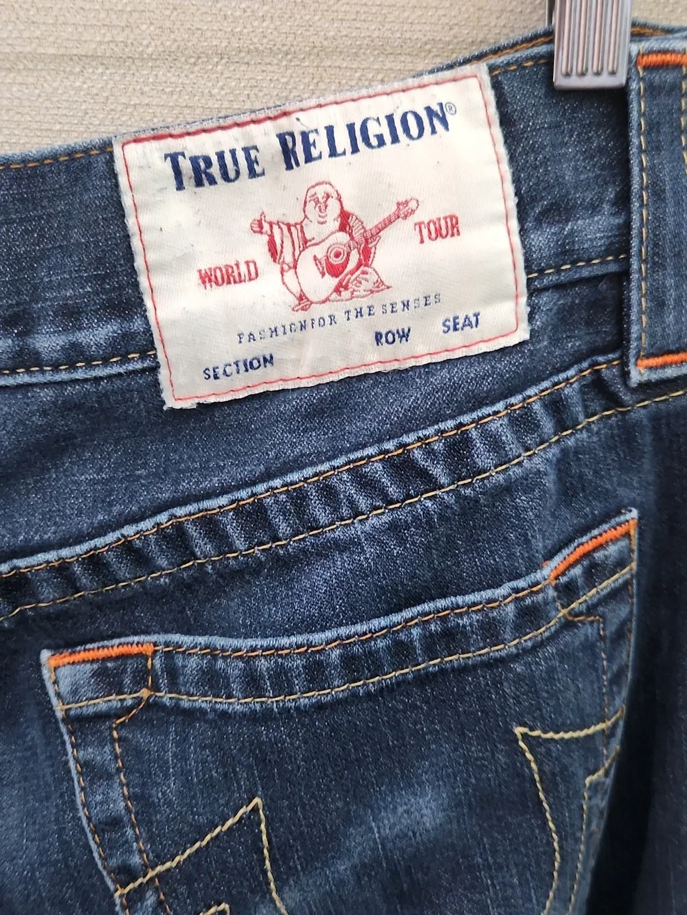 True Religion Ricky Jeans Size 32